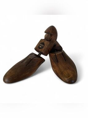 Vintage Wooden Marshall Fields J .V. Shoe Tree Brockton MA